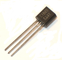Tranzistor 2SC1845 120V 50mA