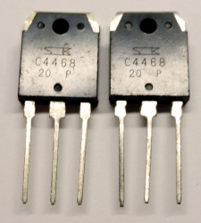 Tranzistor 2SC4468 NPN + 2SA1695 PNP 140V 10A 100W