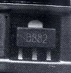 Tranzistor D882 NPN SOT-89