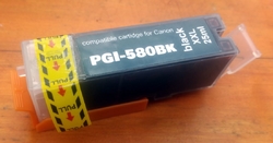 CANON PGI-580Bk XXL - černá 25ml bez čipu