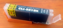 CANON CLI-581Bk XXL - černá 13ml bez čipu