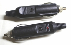 Konektor 12/24V 10A do zapalovače s LED