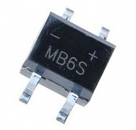 Diodový můstek MB10S 0,5A 1000V