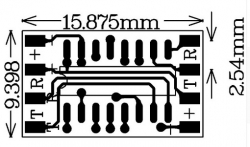 Modul RS232 převodník TTL/RS232