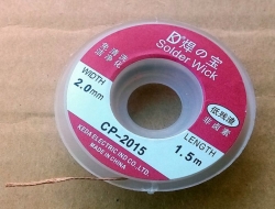 Odsávací Cu lanko CP-2015 2mm 1,5m