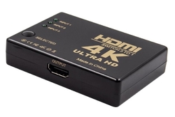 Přepínač signálů 3x HDMI - výstup 1x HDMI