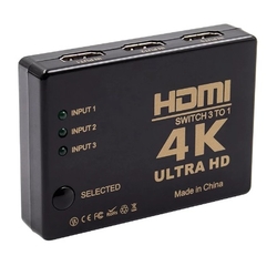 Přepínač signálů 3x HDMI - výstup 1x HDMI