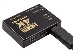 Přepínač signálů 3x HDMI - výstup 1x HDMI