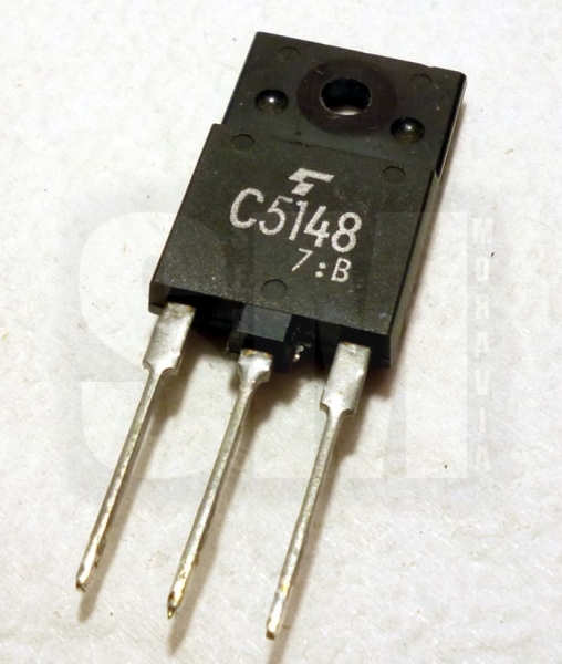 Tranzistor 2SC5148 NPN 1500/600V 8A 50W