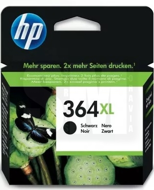 Zásobník originální HP364 Bk s čipem 20ml, Black