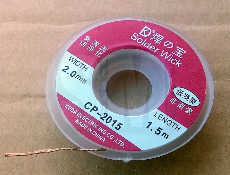 Odsávací Cu lanko CP-2015 2mm 1,5m