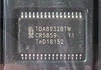 TDA8932BTW nf zesilovač třídy D 2x 15W 1x 30W