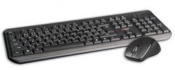 Bezdrátová klávesnice s myší C-TECH WLKMC-01